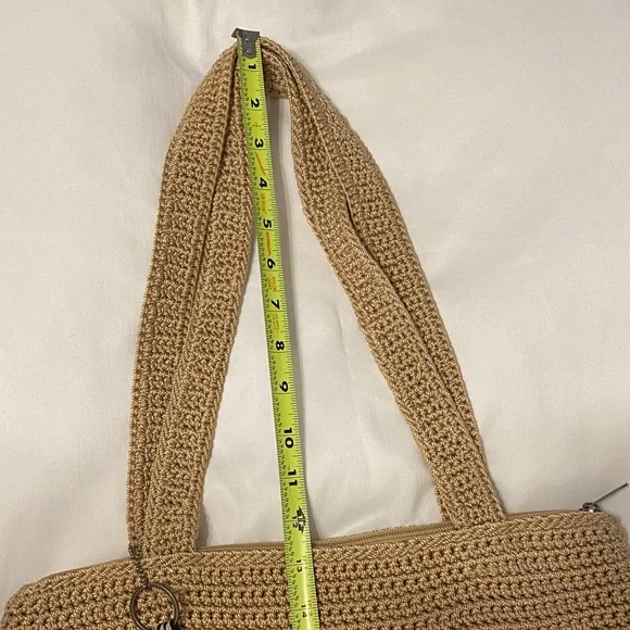 The Sak Tan Crochet Shoulder Bag - Picture 4 of 6